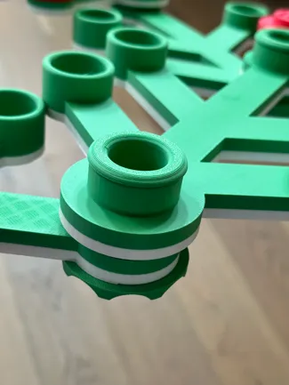 Giant Lego Wreath Removeable Connectors