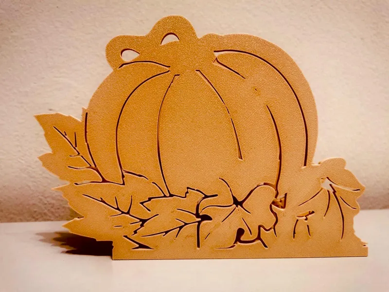 Pumpkin napkin holder