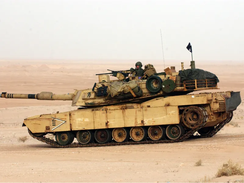 modello ultradettagliato carro armato abrams