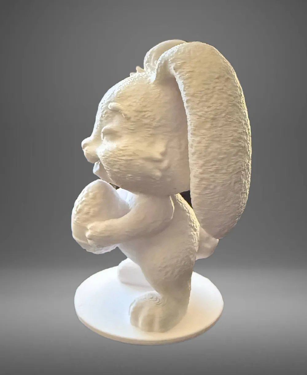 Cute Bunny Figurine – Optimized Supports - Free 3D Print Model - MakerWorld