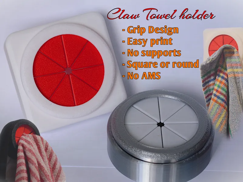 Claw Towel Holder