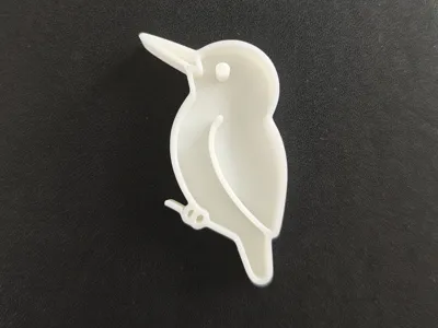 Kingfisher Cookie Cutter or Stamp
