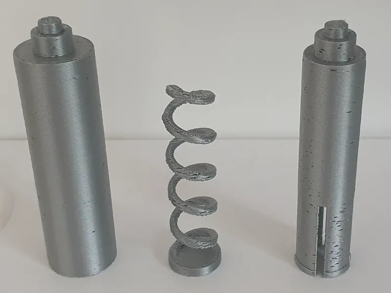 Toilet Paper Rod / Fully Printed / No Support