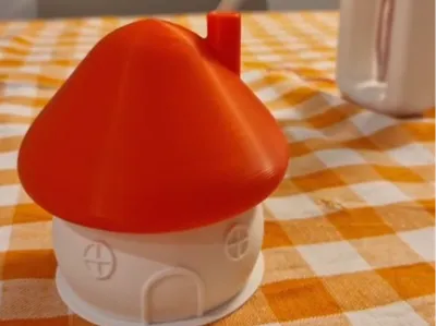 Mushroom house for incense