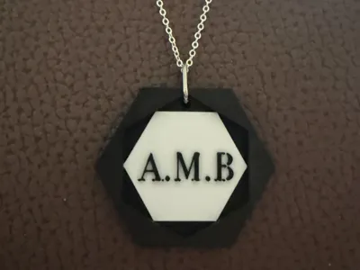A.M.B Soundsystem Logo Polygon 