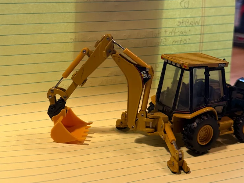Cat 420 backhoe 36" tooth bucket 