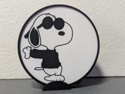 Snoopy Insert for Ring Light