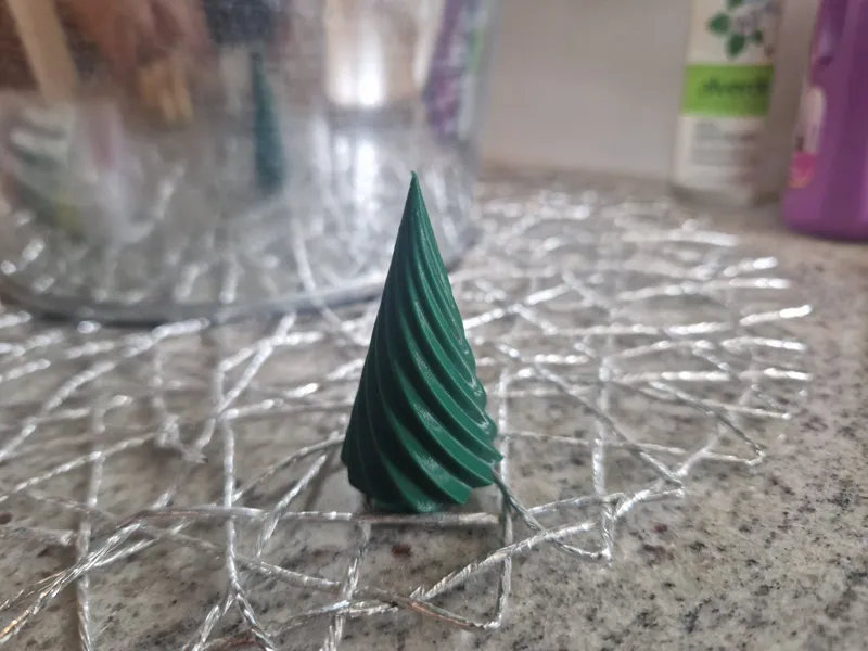 Spiral Christmas Tree Decoration