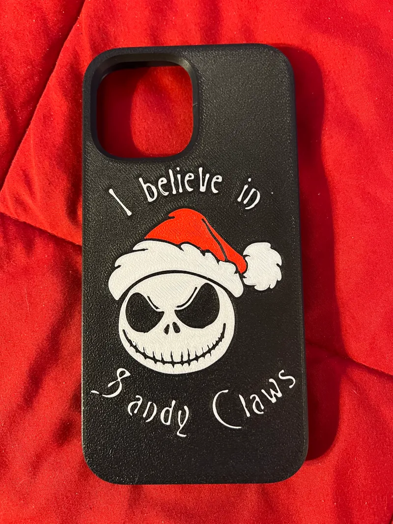 I believe iPhone 13 Pro Max case nightmare before christmas