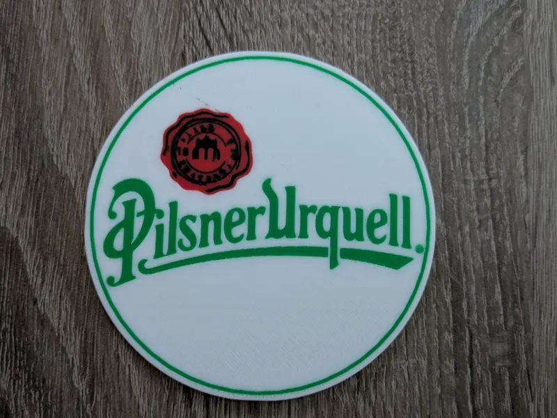 Pilsner Urquell coaster