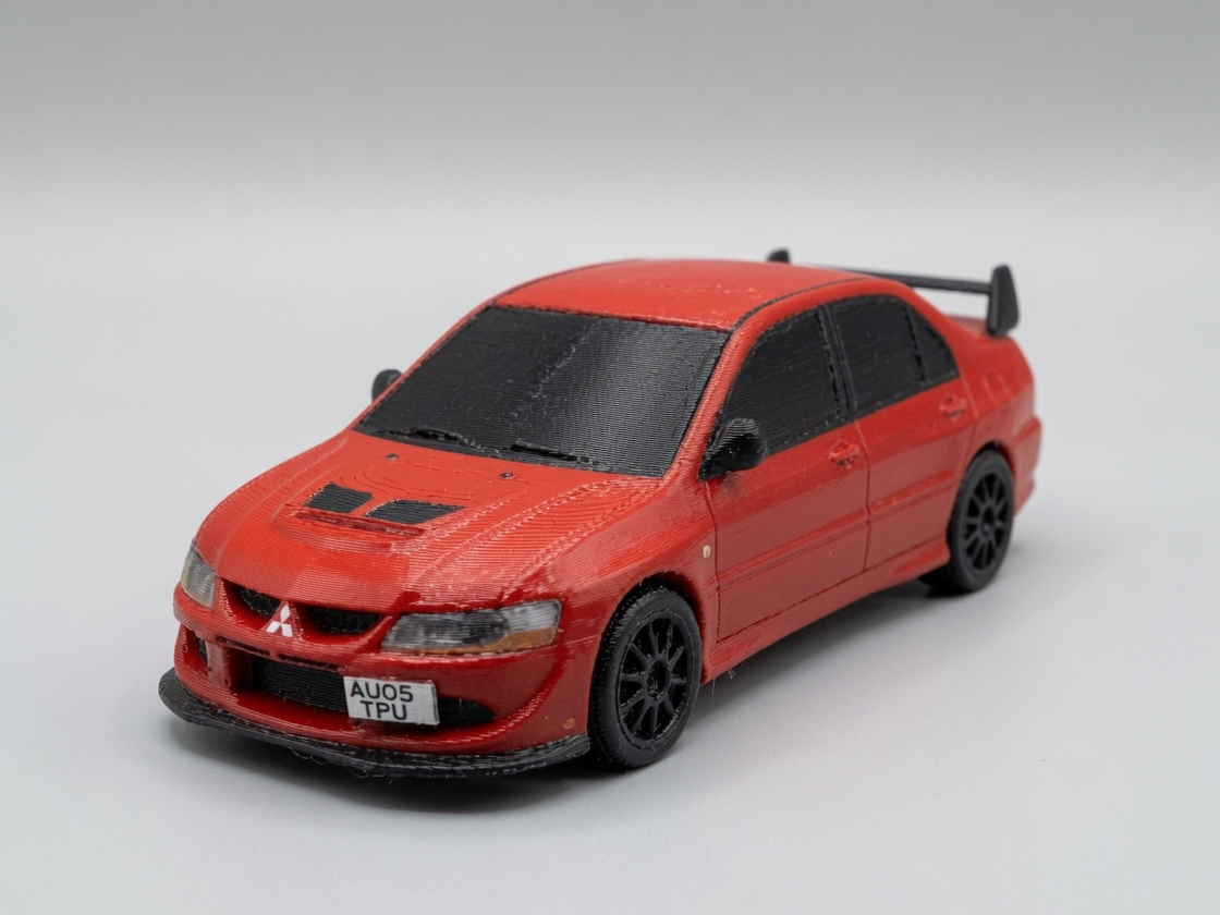 mitsubishi lancer evo 3 - 3d model