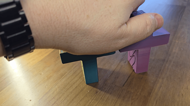 Resurrection Twist Cross:  Pass-through Fidget