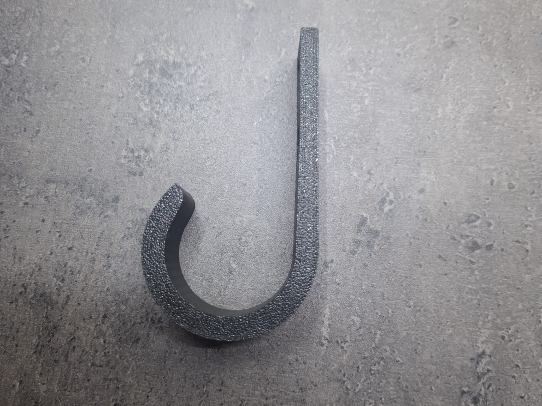 Minimalist J-Hook Wall Mount