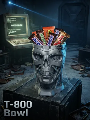 Caja o estuche: Terminator T-800 Candy Bowl — vista de referencia 4