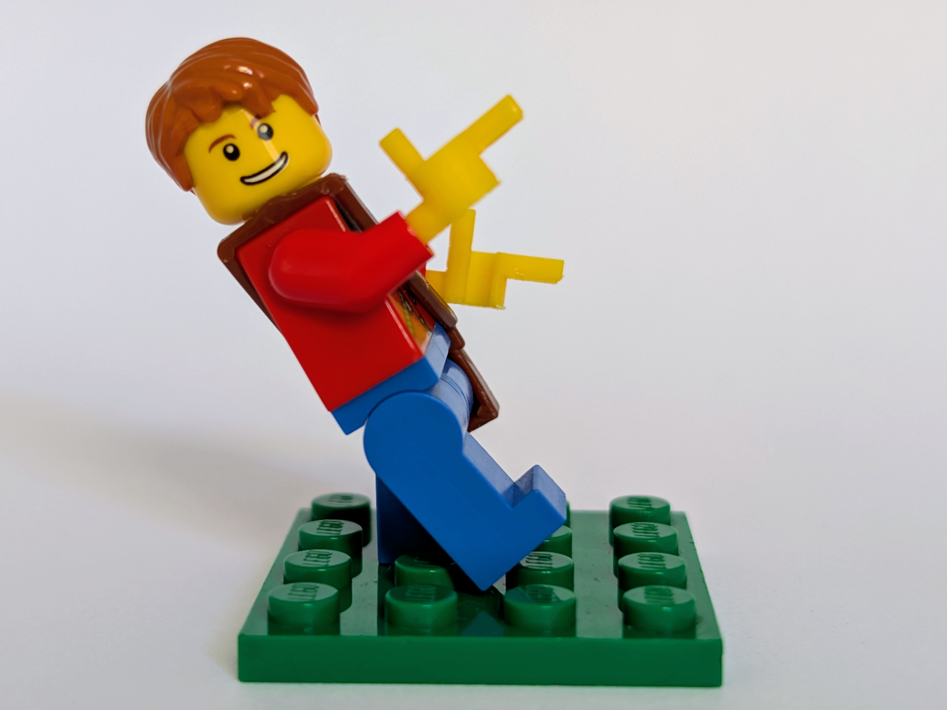 LEGOs-compatible Minifigure Hand Finger Gun
