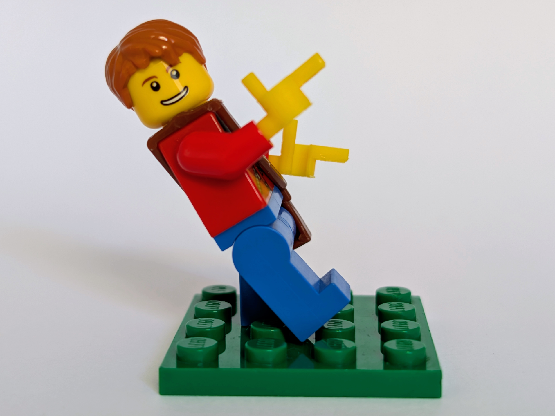 LEGOs-compatible Minifigure Hand Finger Gun