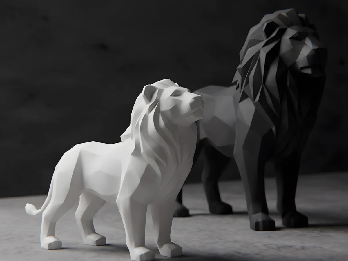 Lion gardien