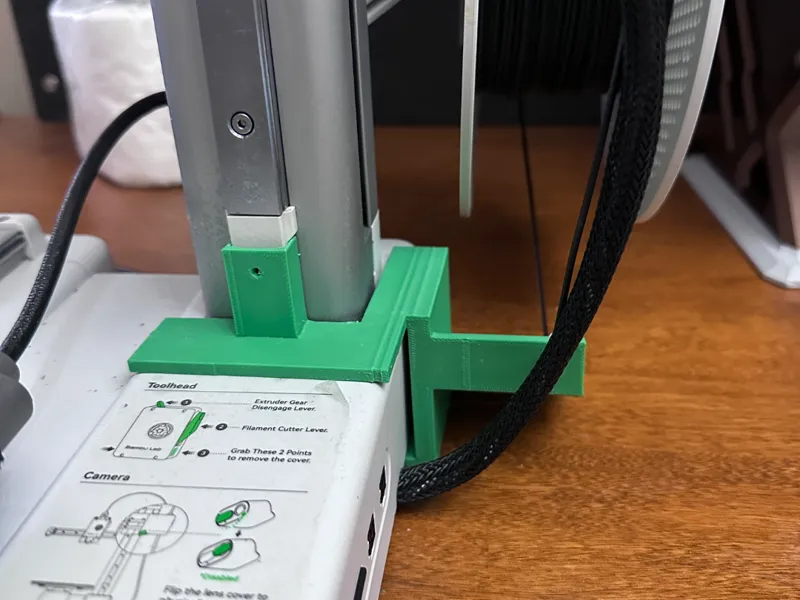 A1 Mini filament tangle control