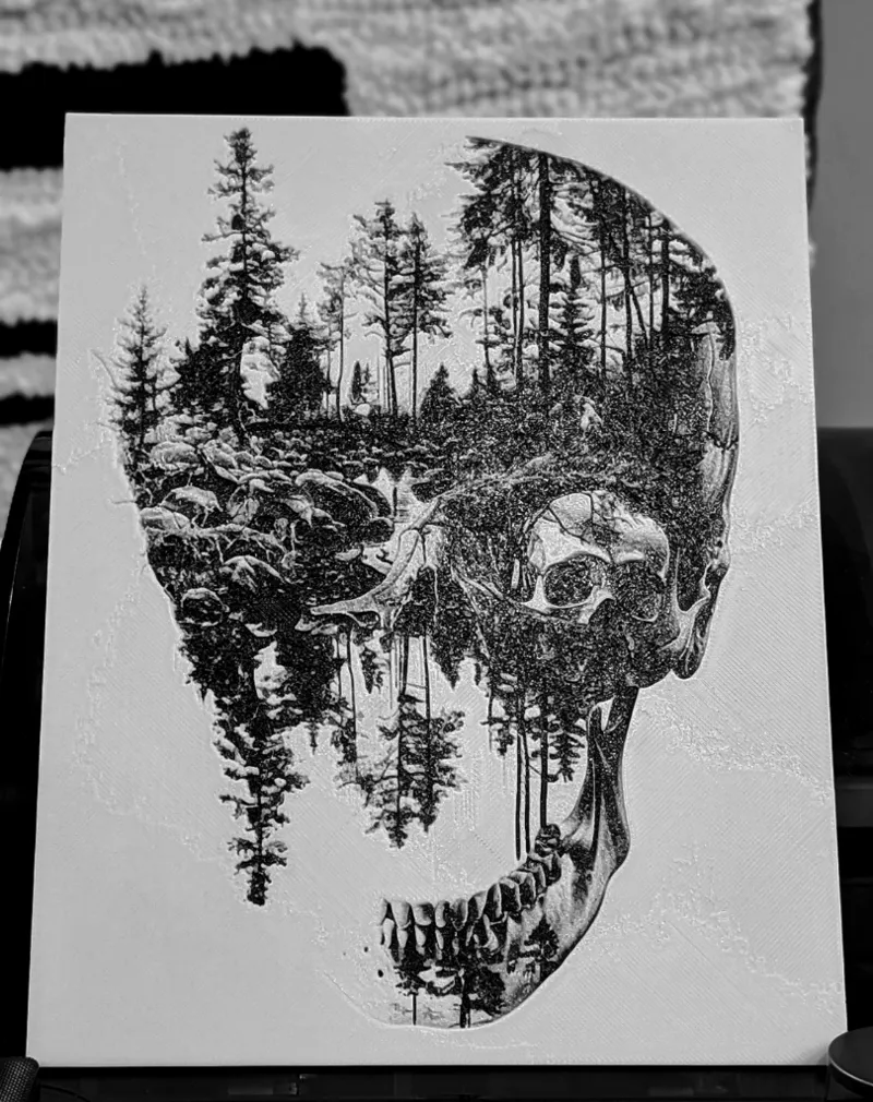 Forrest of skulls