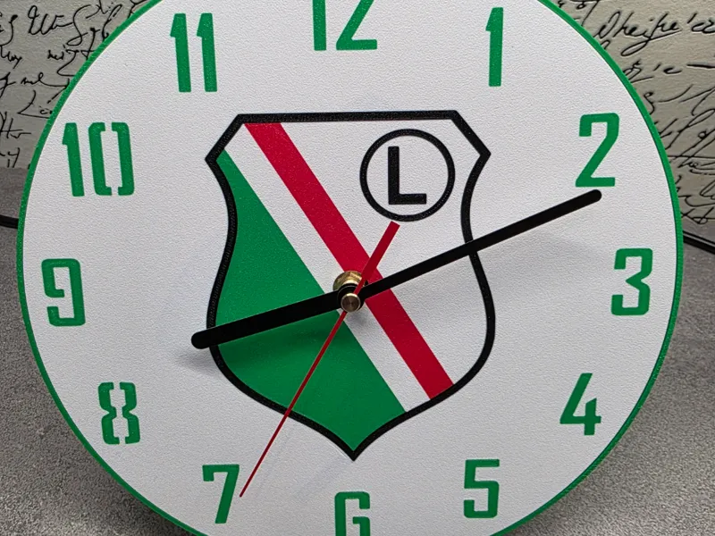 Legia Warsaw clock