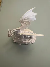 Dragon gardien ancien - figurine très détaillée — photo 3