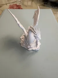 Dragon gardien ancien - figurine très détaillée — photo 4