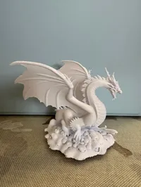 Dragon gardien ancien - figurine très détaillée — photo 6
