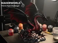 Dragon gardien ancien - figurine très détaillée — photo 1