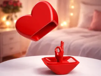 Heart Box – Funny Hidden Message