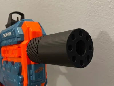 silencer 3d print model download - MakerWorld