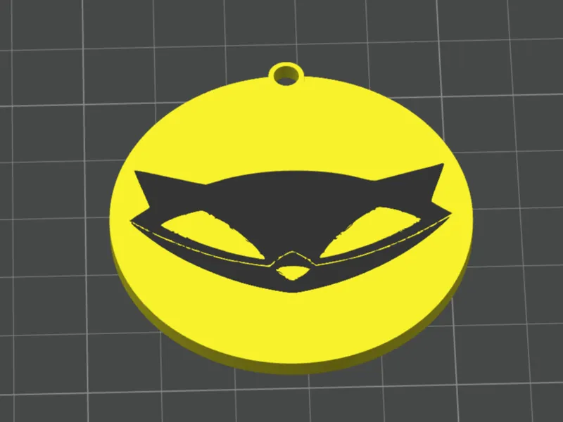Sly Cooper Keychain