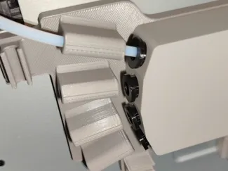 AMS Hub PTFE release button