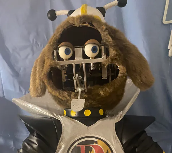 Levier de grande bouche animatronique