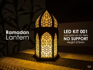 Ramadan Lantern - LED KIT 001 - No Support