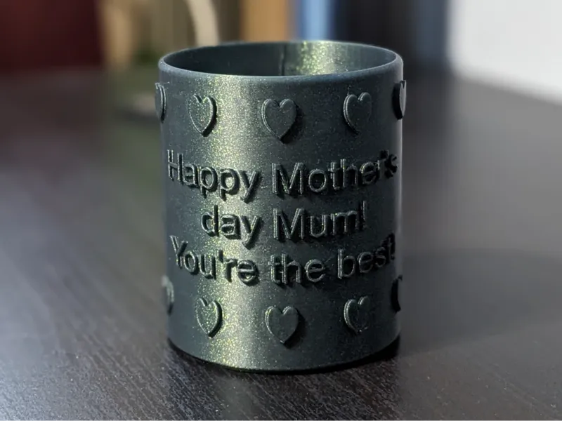 Mother's day plant pot / pencil pot holder