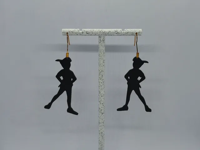 Aretes Volando a Nunca Jamás