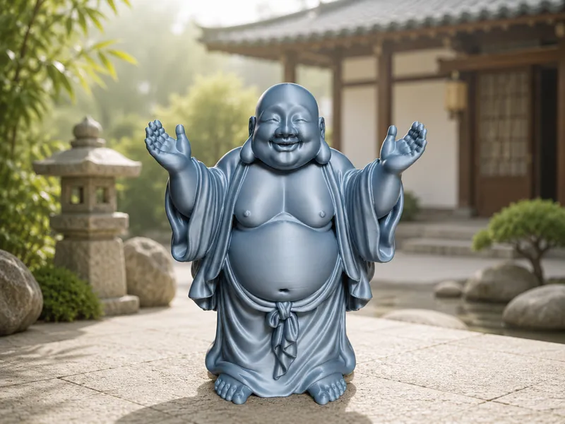 Happy Buddha – Symbol für Glück und Zufriedenheit