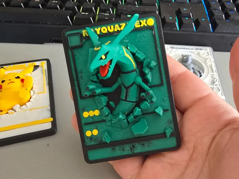 Rayquaza EX TCG Card
