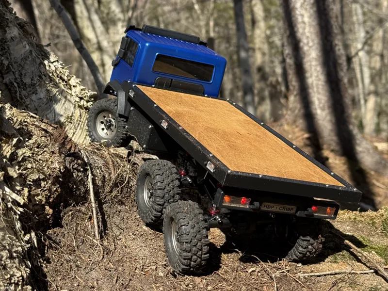 Hobby Plus Arktos 6x6 Wooden Flat Bed
