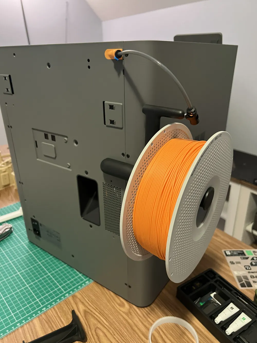 Bambu Lab P2S Rear Spool Holder Back Mount 3D - Free 3D Print Model ...