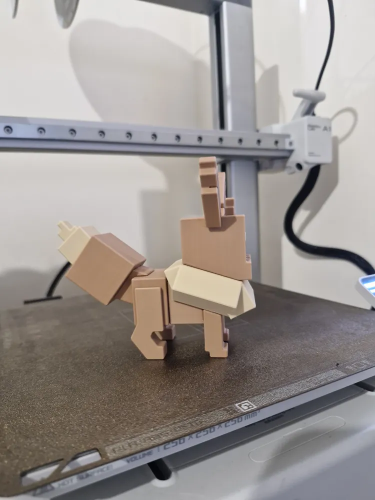 Cobblemon #133 Eevee - Modelo de impresión 3D gratuito - MakerWorld