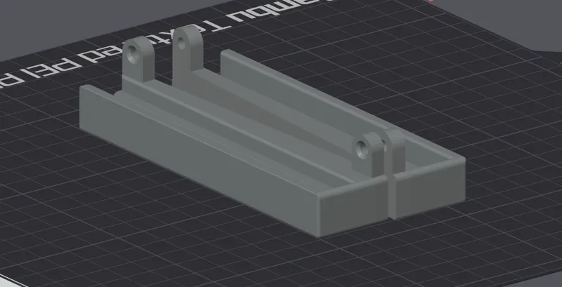 Logi MX Keys mount with holes