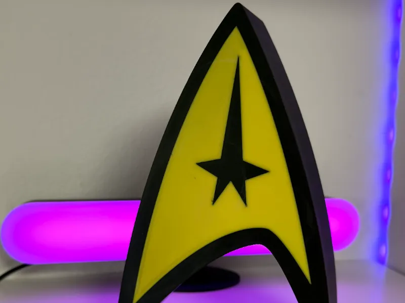 Light box Star Trek