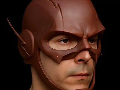 The Flash Helmet 