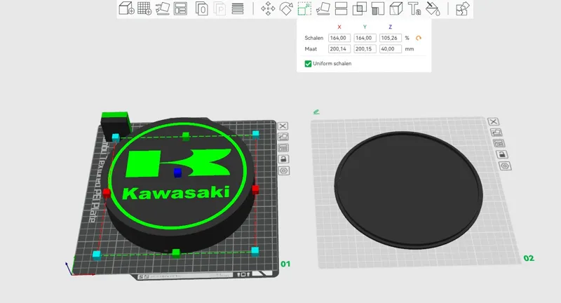 kawasaki light box