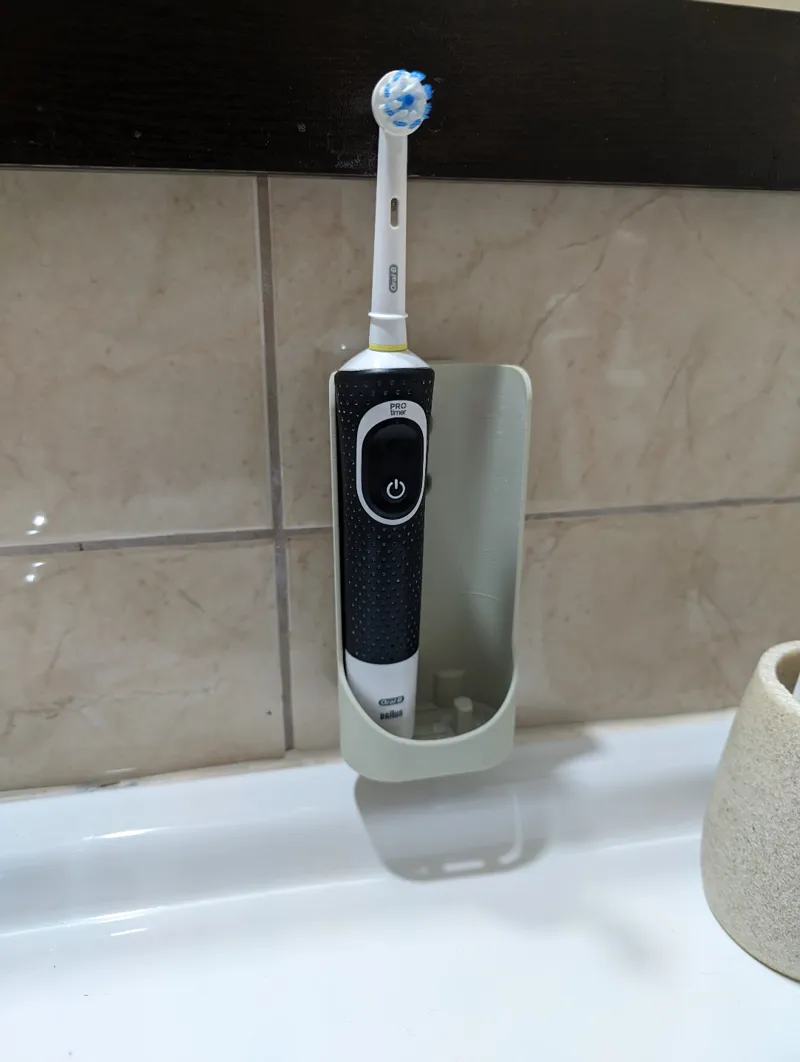 Dual Oral-B Toothbrush Holder