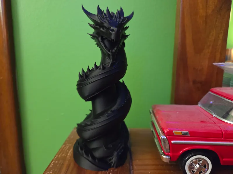 Spiral Dragon Totem