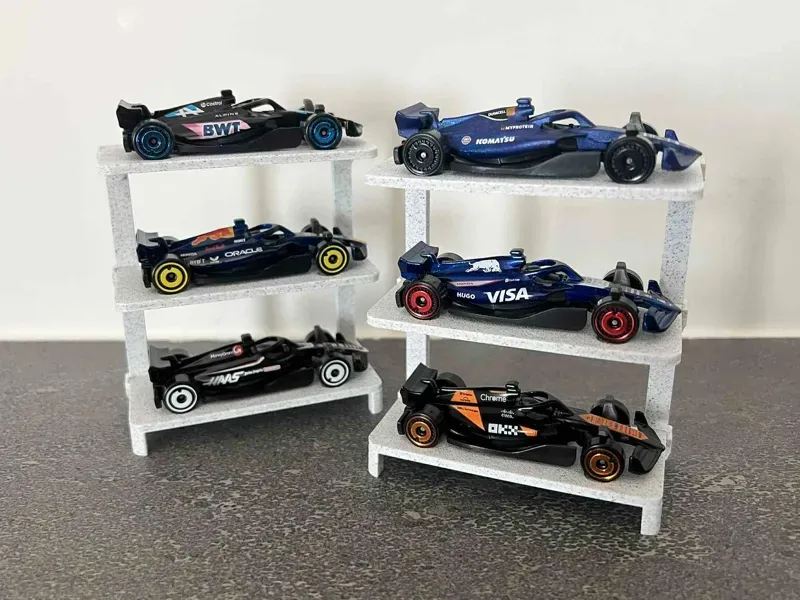 F1 1:64 model stand display