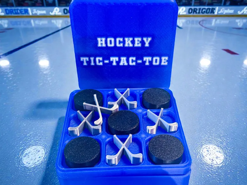 Hockey Tic-Tac-Toe – Travel Game