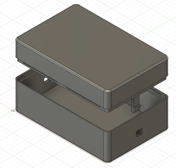 Boîte à fermeture par clip 120x80x55